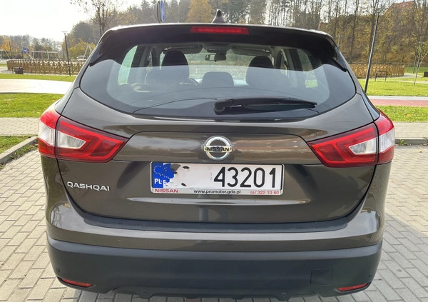 Nissan Qashqai cena 48800 przebieg: 102112, rok produkcji 2014 z Kętrzyn małe 704